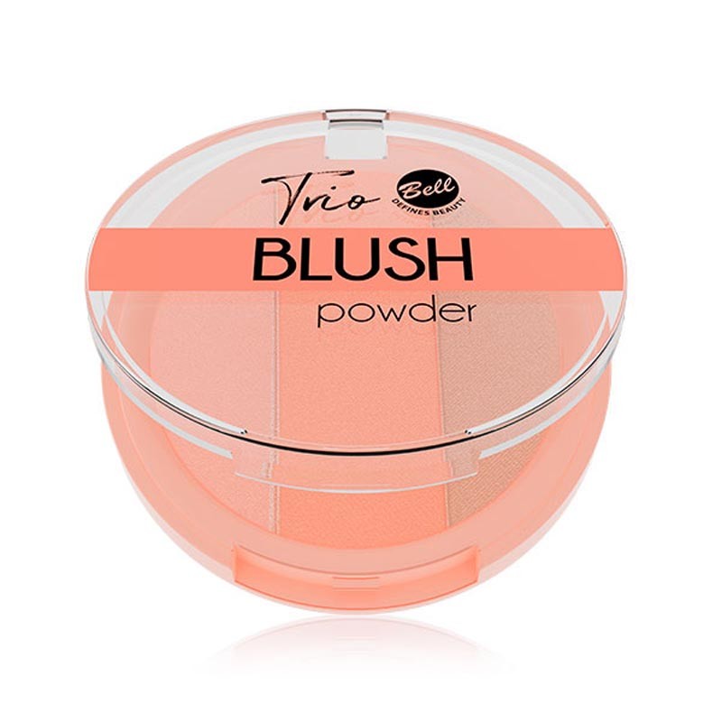 Colorete Trio Blush PowderBELL COSMETICS